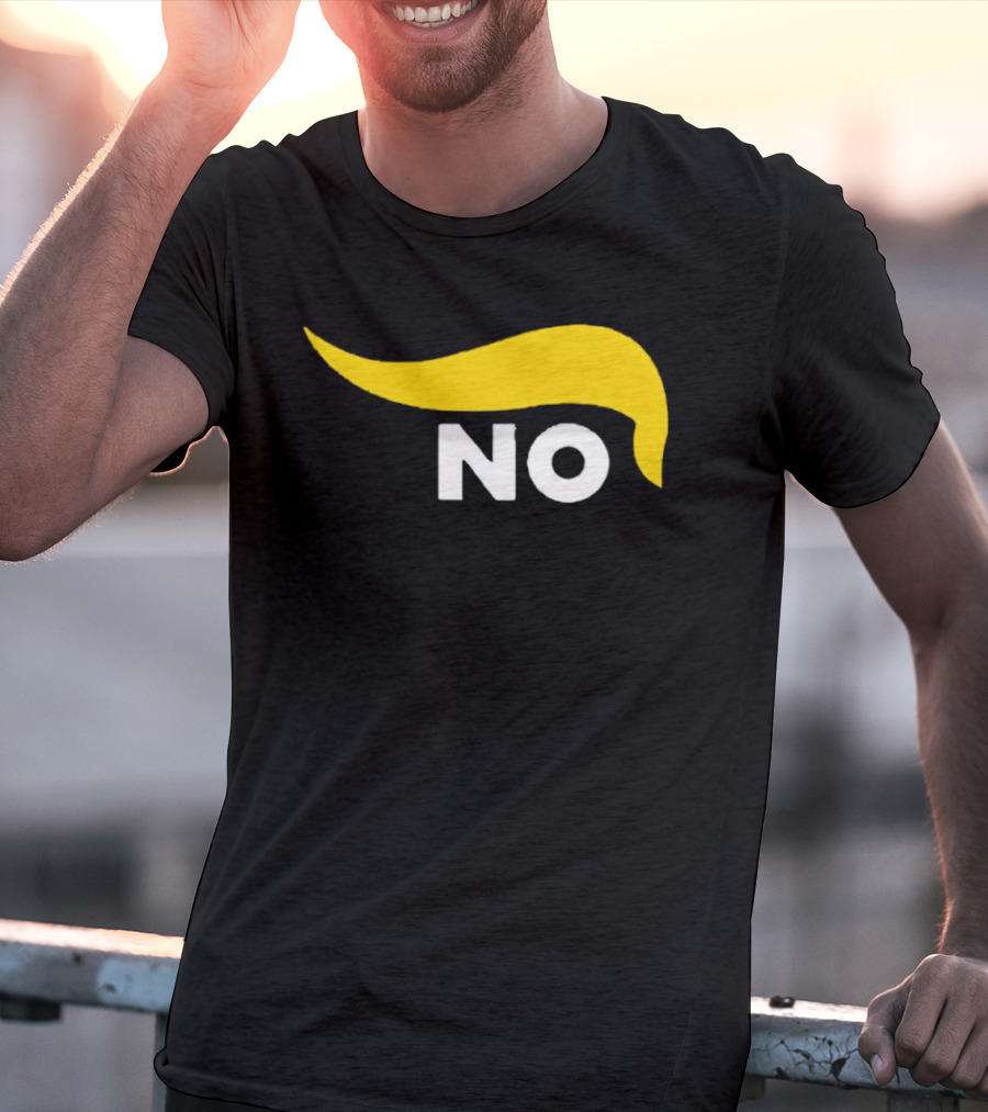 Solidarity Statement No Yellow Hair Swoosh T-Shirt