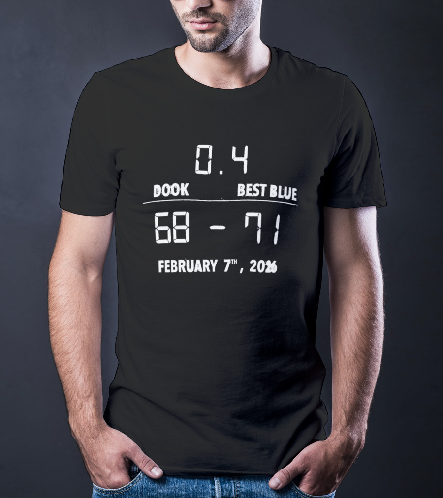 0 4 Dook Best Blue 68 71 February 7th 2026 T-Shirt
