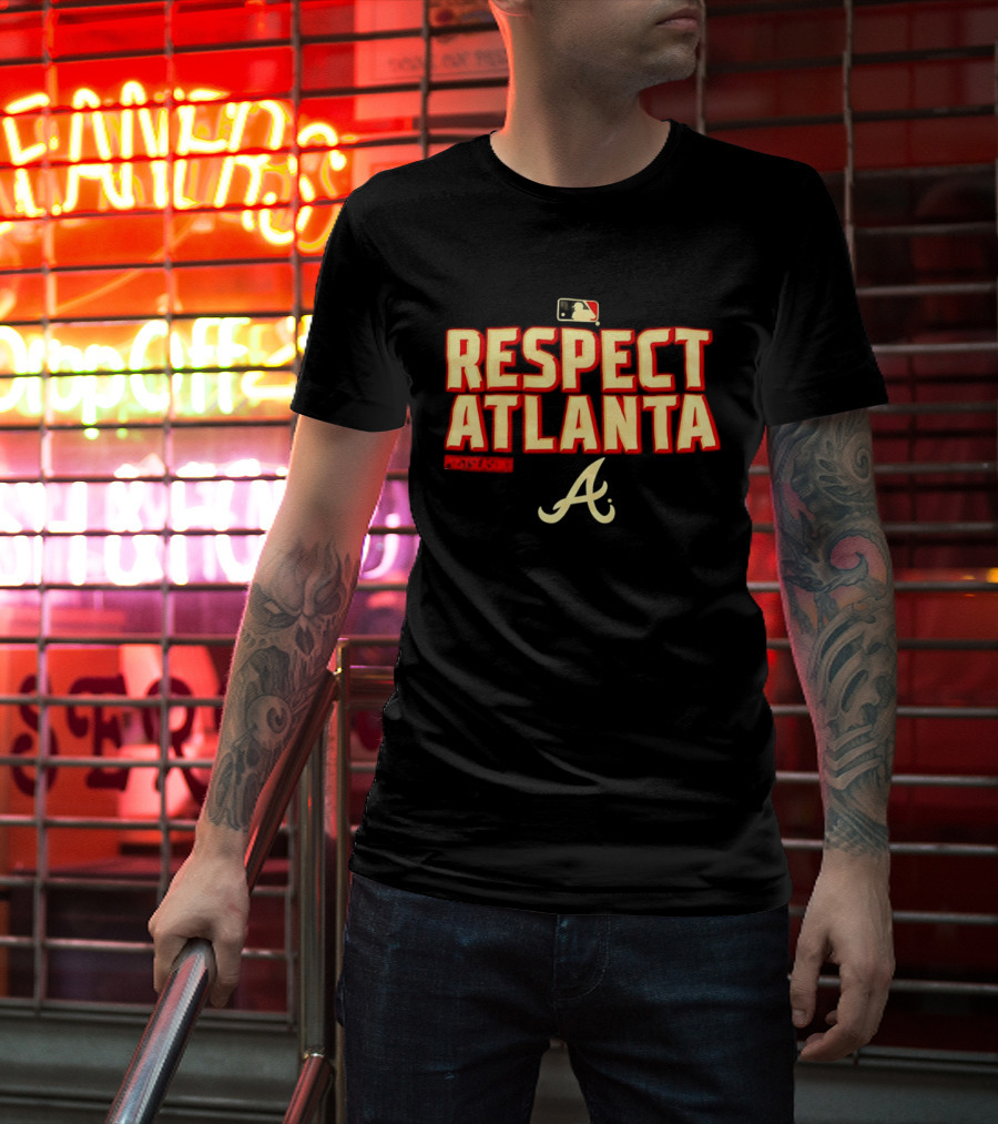 Atlanta Braves Respect Atlanta Postseason 2020 MLB T-Shirt