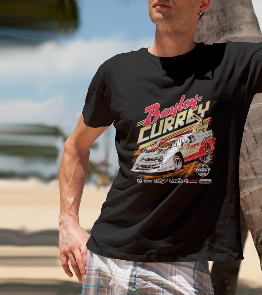 Bayley Currey 7 TBA Toyota Tundra TRD Pro Tricon Garage Racing NASCAR T-Shirt