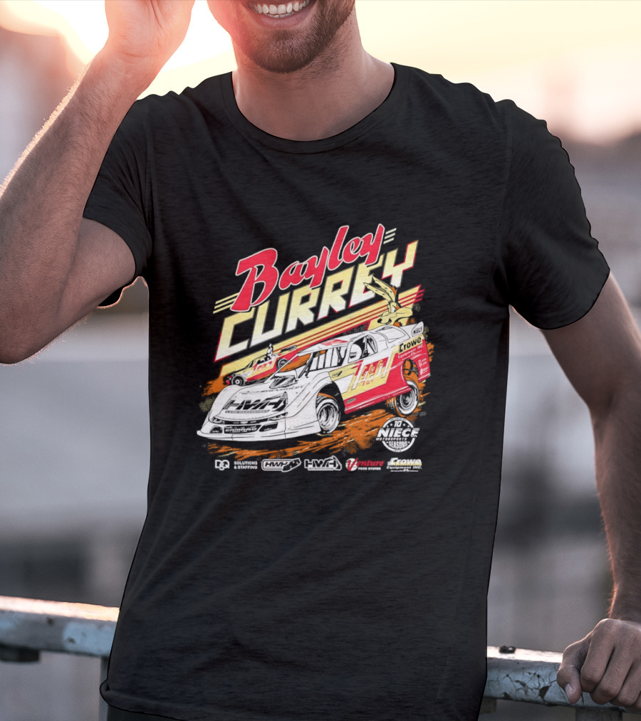 Bayley Currey 7 TBA Toyota Tundra TRD Pro Tricon Garage Racing NASCAR T-Shirt