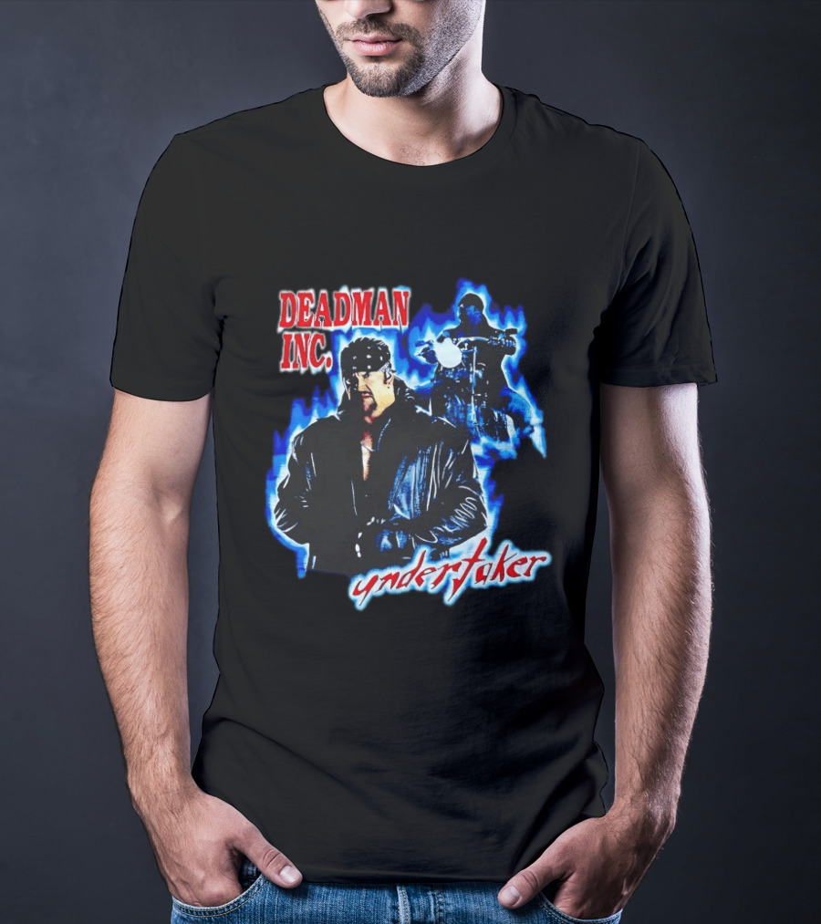 Deadman INC Undertaker Motorcycle Biker T-Shirt
