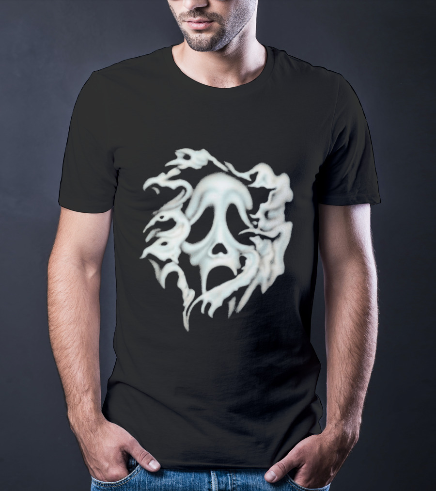 Don Toliver Scream Cactus Jack Airbrush Ghostface T-Shirt