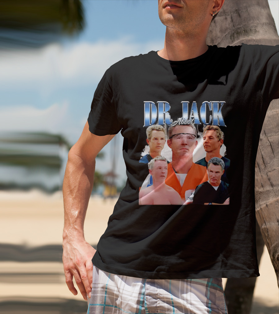 Dr Jack Abbot Picture Collage T-Shirt