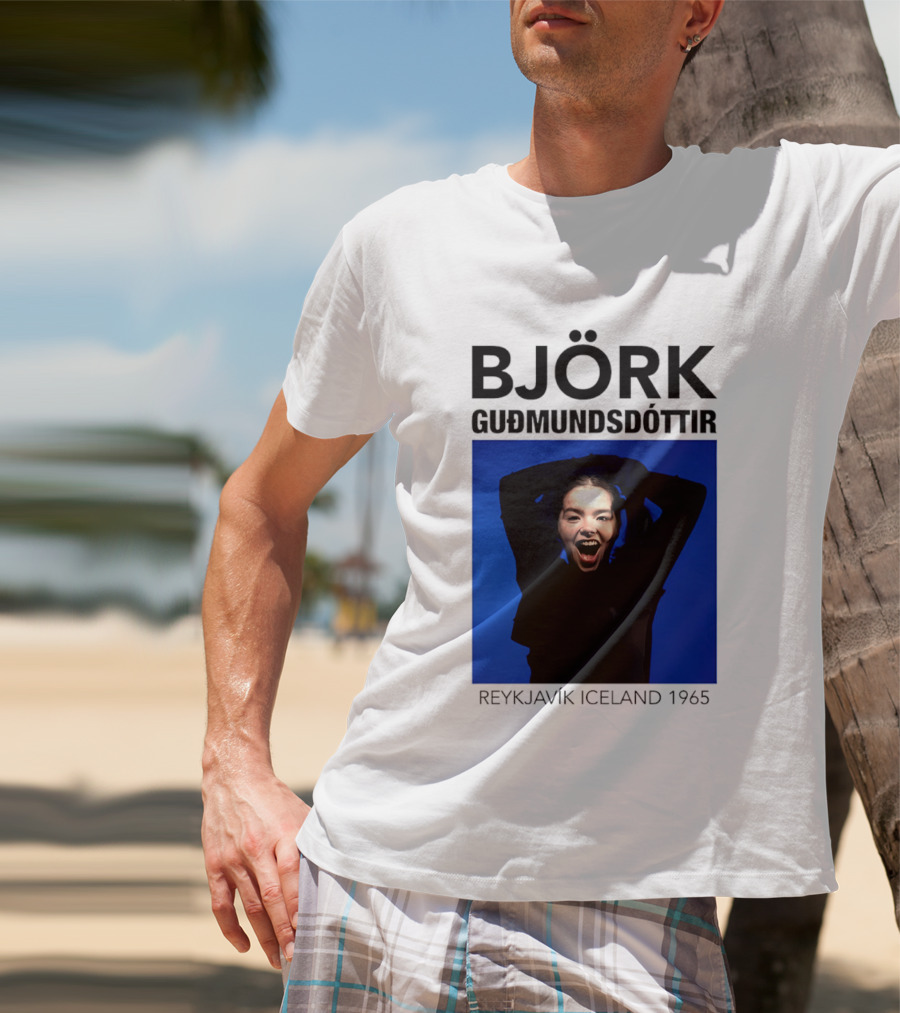 BJÖRK Guðmundsdóttir Reykjavík Iceland 1965 T-Shirt