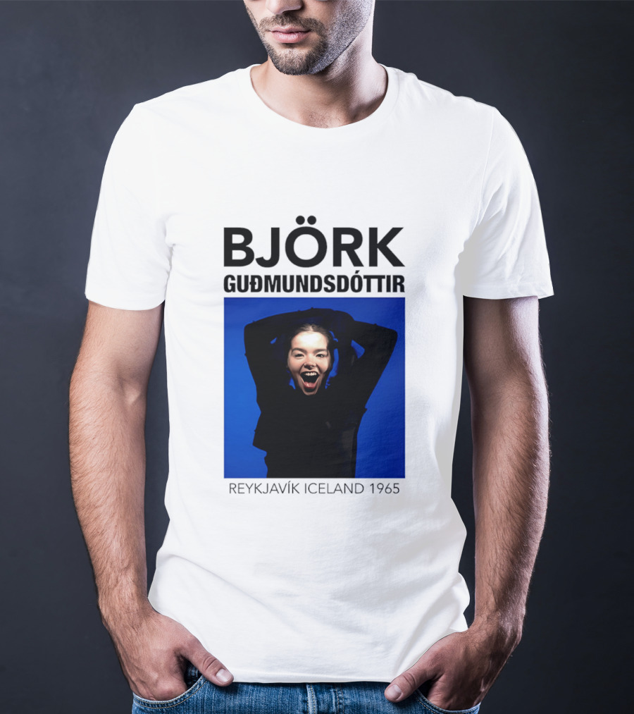 BJÖRK Guðmundsdóttir Reykjavík Iceland 1965 T-Shirt