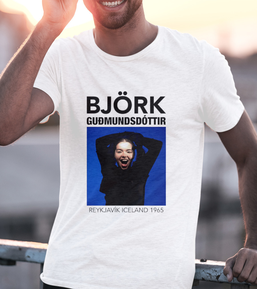 BJÖRK Guðmundsdóttir Reykjavík Iceland 1965 T-Shirt