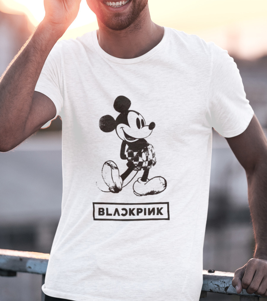 Blackpink Disney Mickey Mouse Collaboration T-Shirt