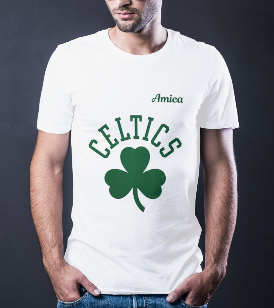 Celtics Amica Shamrock Tatum Back To 0 T-Shirt