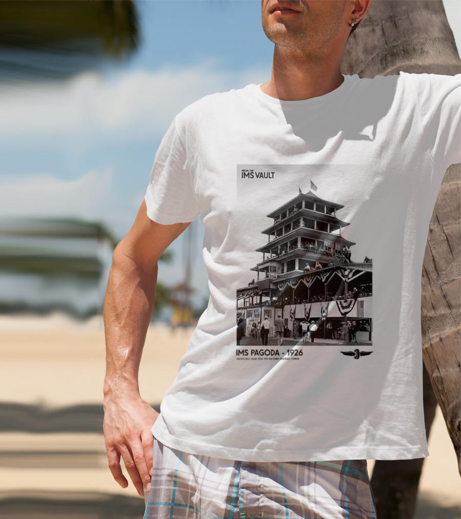 Pagoda Indianapolis Motor Speedway IMS Vault 1926 T-Shirt