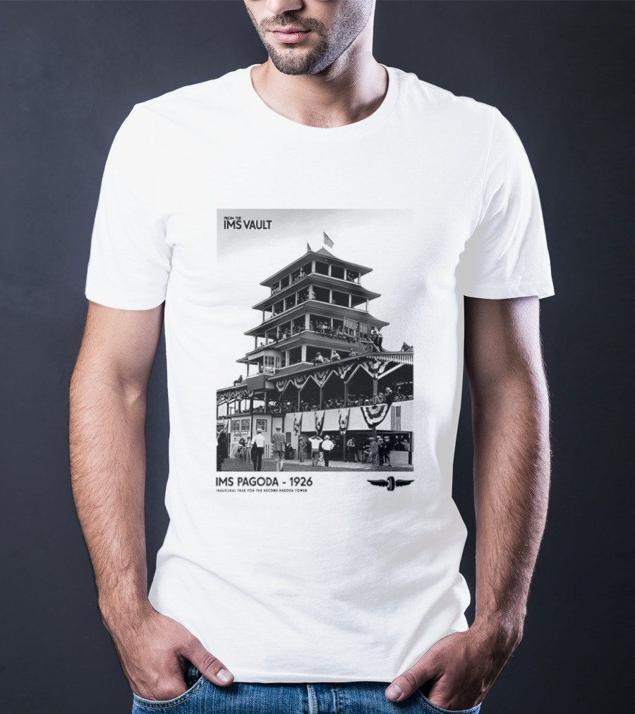 Pagoda Indianapolis Motor Speedway IMS Vault 1926 T-Shirt
