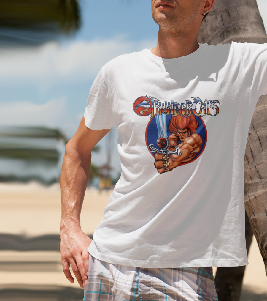 ThunderCats Lion O Sword Of Omens Iconic Vintage Look T-Shirt