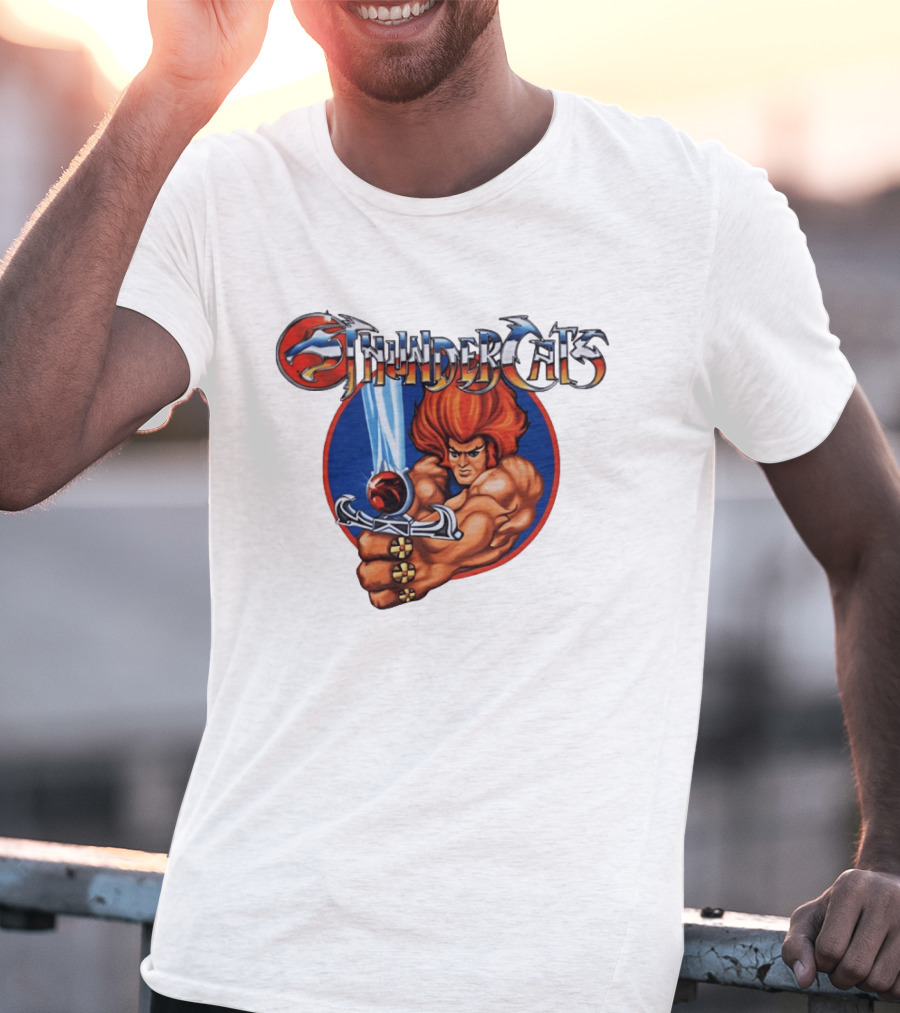 ThunderCats Lion O Sword Of Omens Iconic Vintage Look T-Shirt