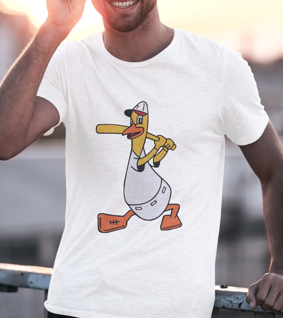 Toledo Mud Hens Mortimor Gold Imprint Franklin Baseball T-Shirt