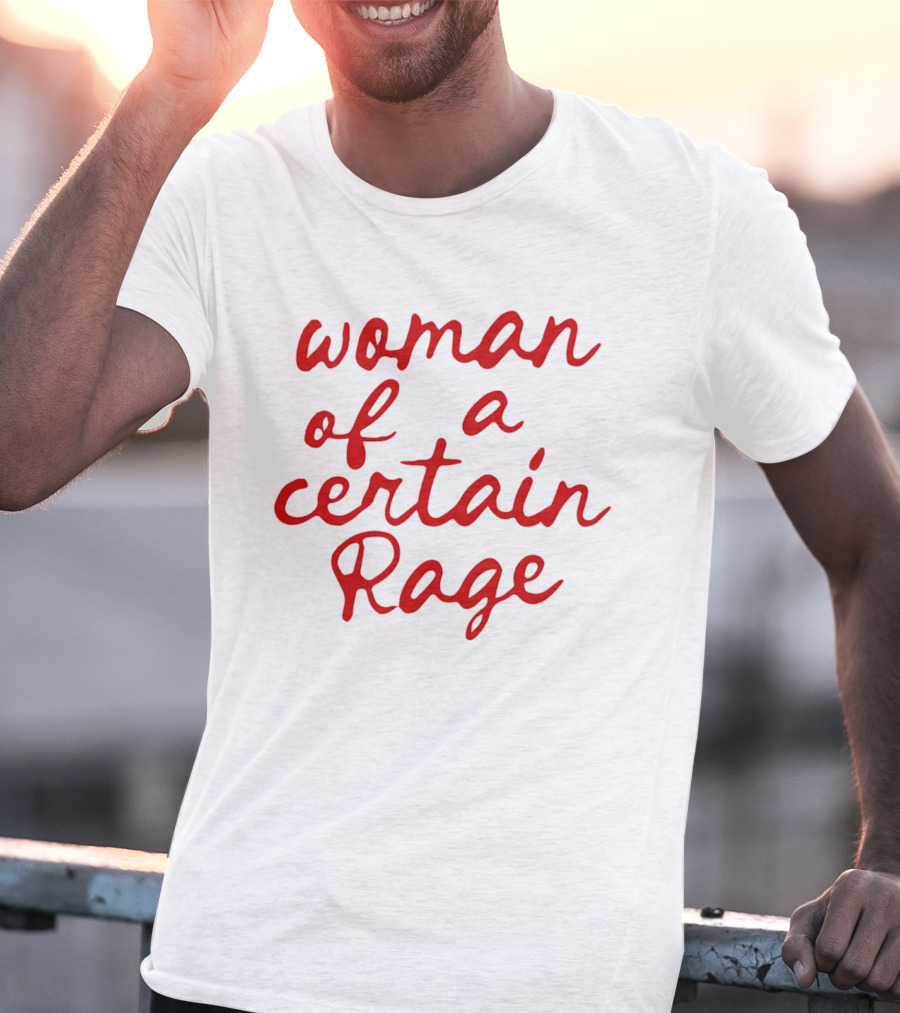 Woman Of A Certain Rage Bold Red T-Shirt