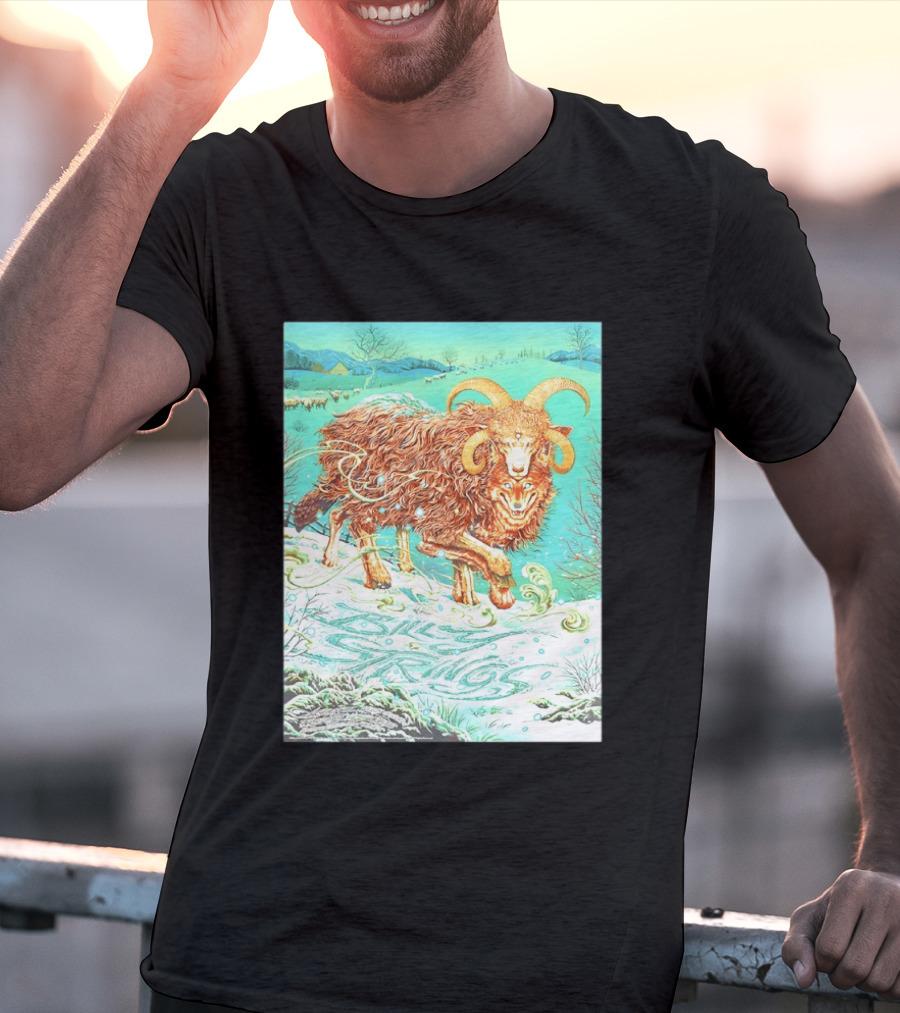 Billy Strings Asheville North Carolina 2026 Sheep Face T-Shirt