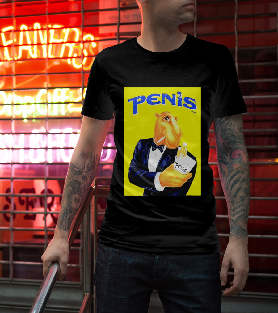 Penis Camel Smoking Meme T-Shirt