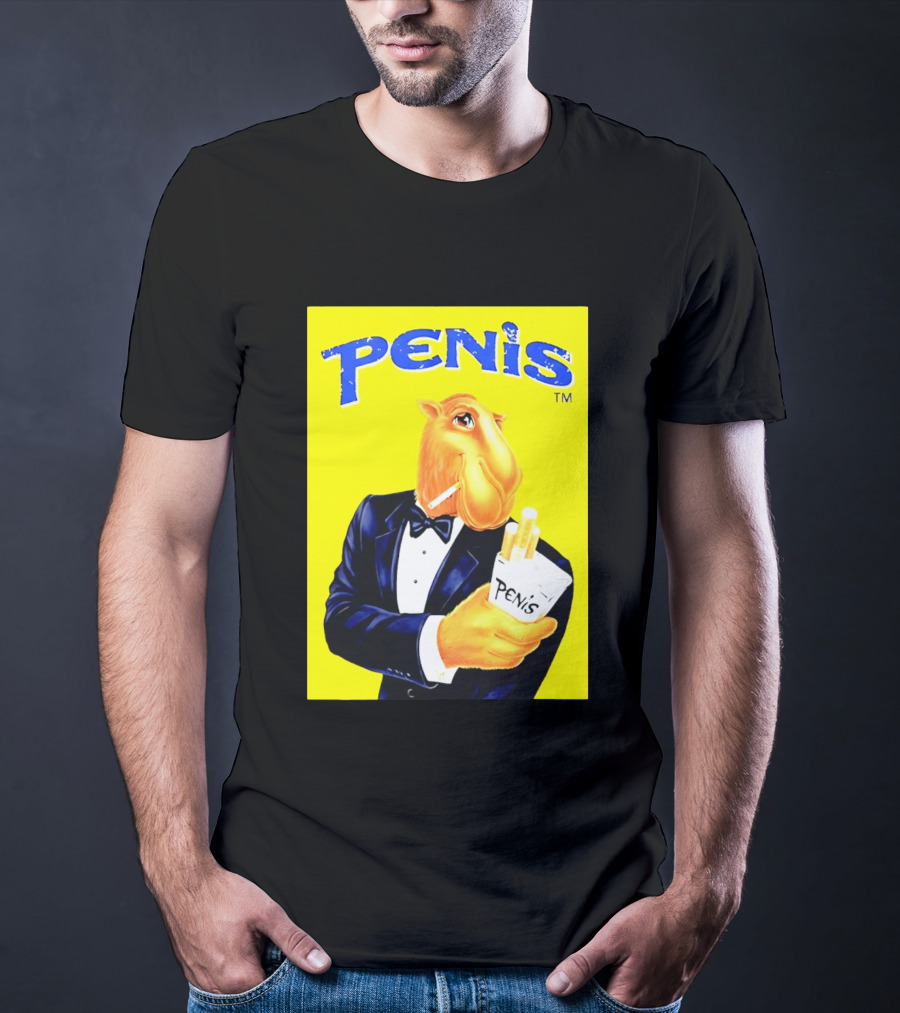 Penis Camel Smoking Meme T-Shirt