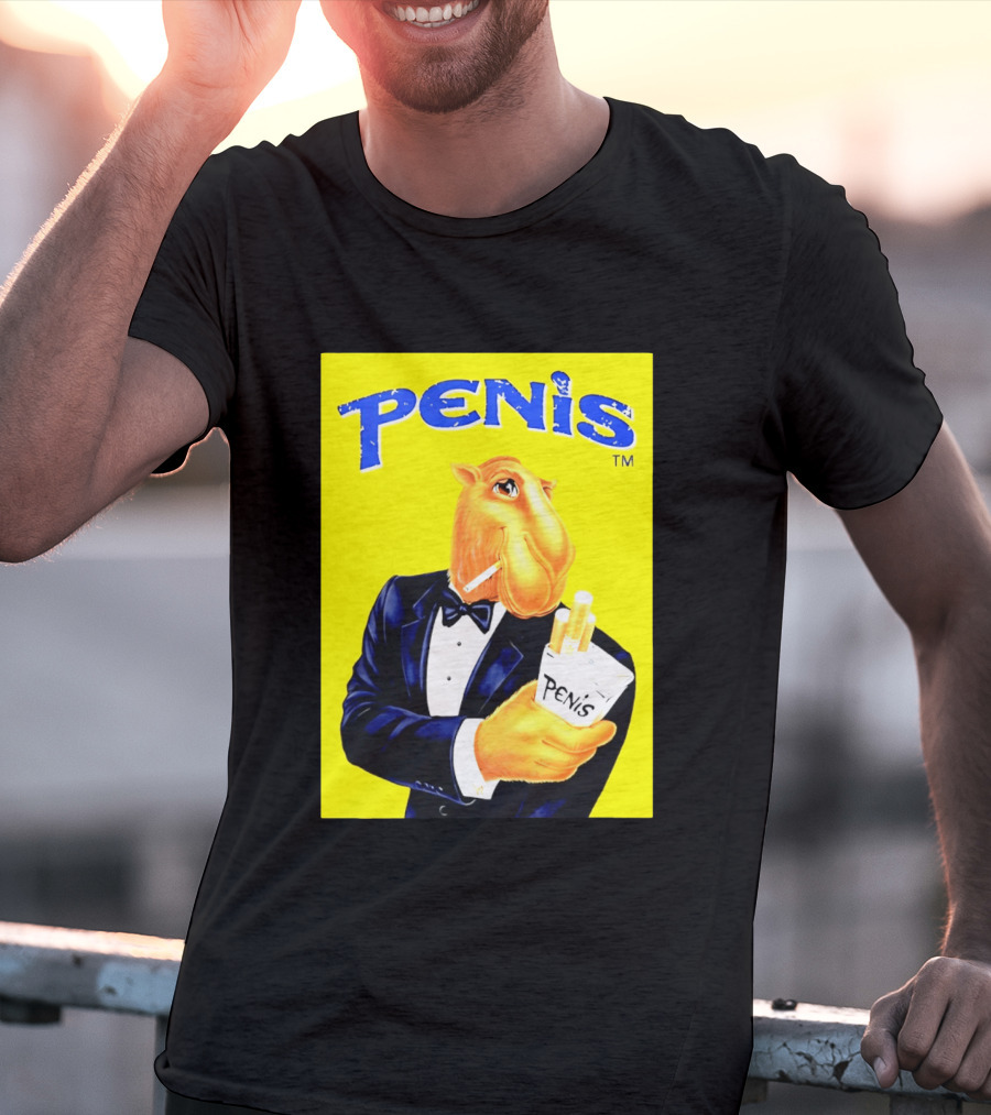 Penis Camel Smoking Meme T-Shirt