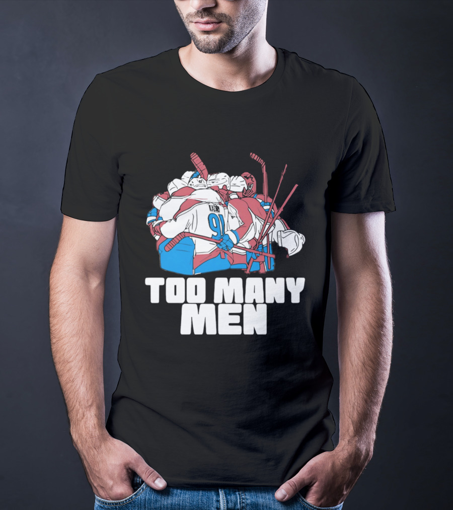 Kadri Hockey Too Many Men 91 Pile T-Shirt