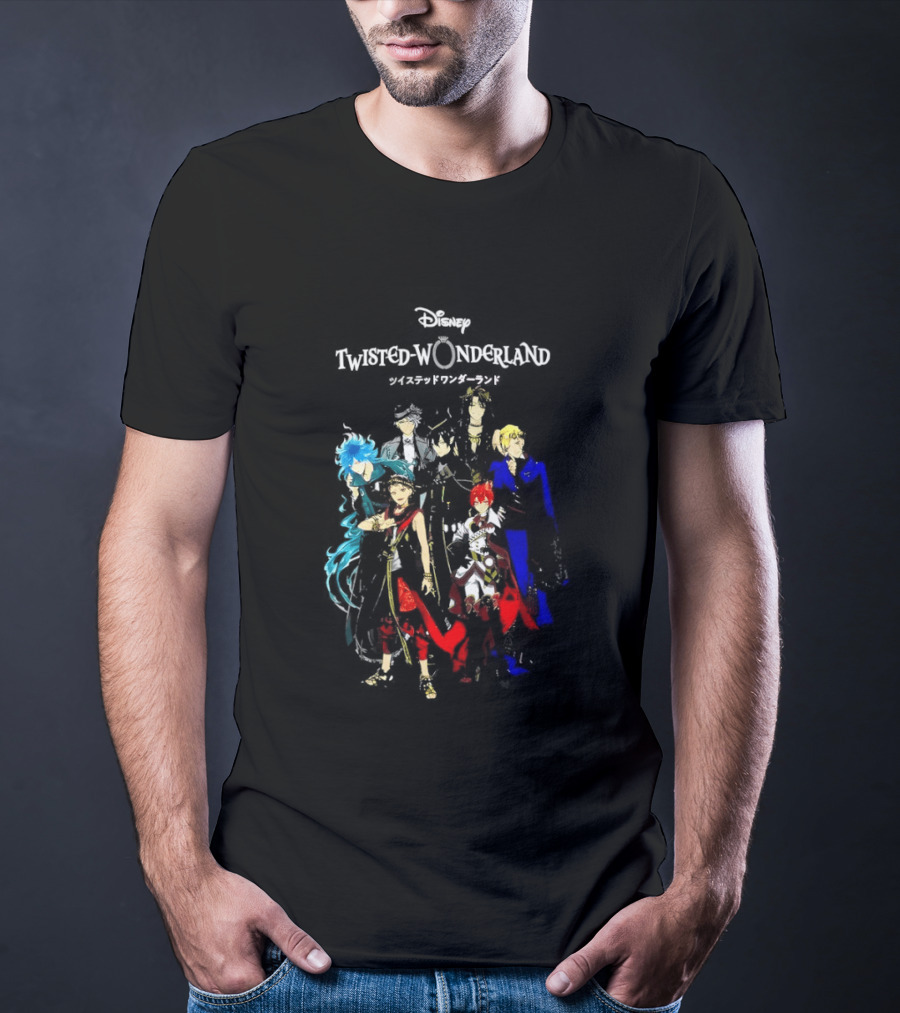 Twisted Wonderland Disney Character Ensemble Artistry T-Shirt