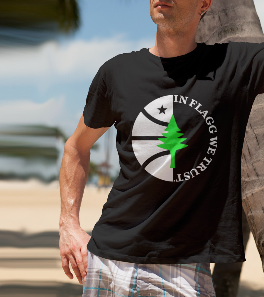 Naji Marshall In Flagg We Trust Basketball Tree Star T-Shirt