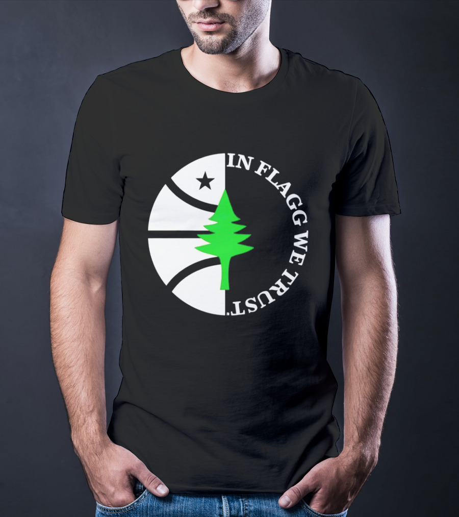 Naji Marshall In Flagg We Trust Basketball Tree Star T-Shirt