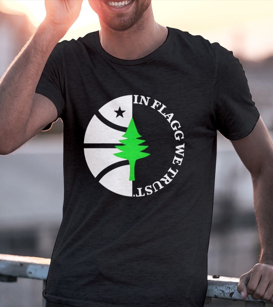 Naji Marshall In Flagg We Trust Basketball Tree Star T-Shirt