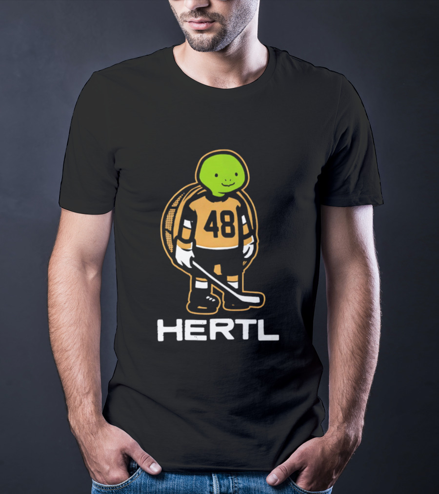 Tomas Hertl 48 Turtle Hockey Player T-Shirt