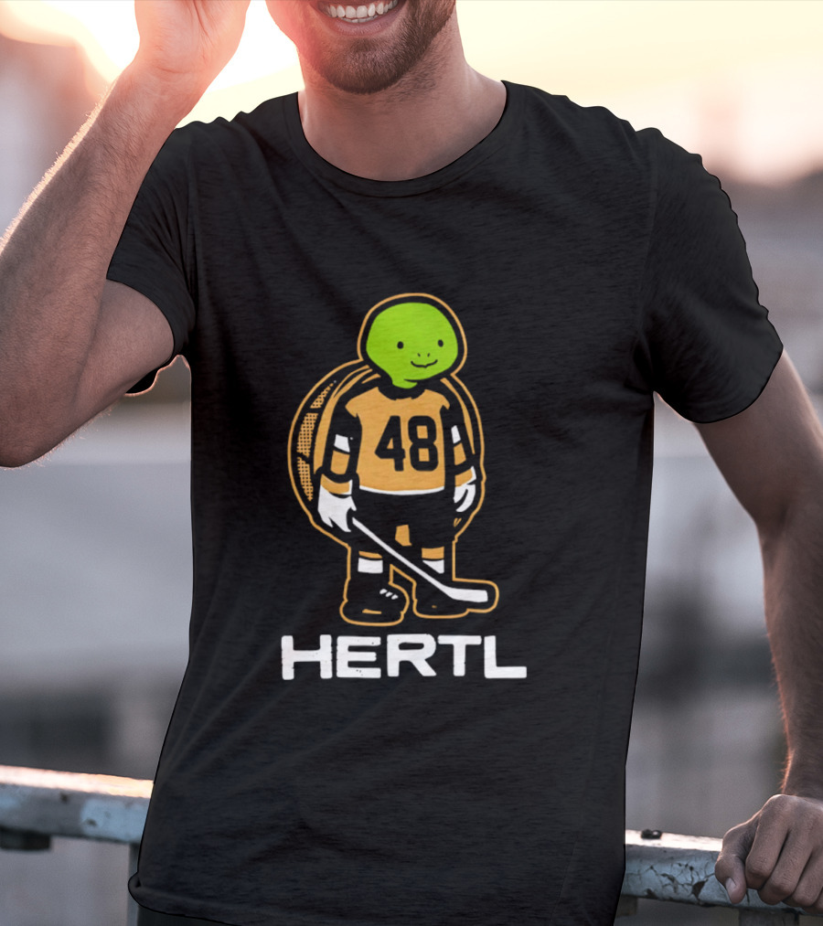 Tomas Hertl 48 Turtle Hockey Player T-Shirt