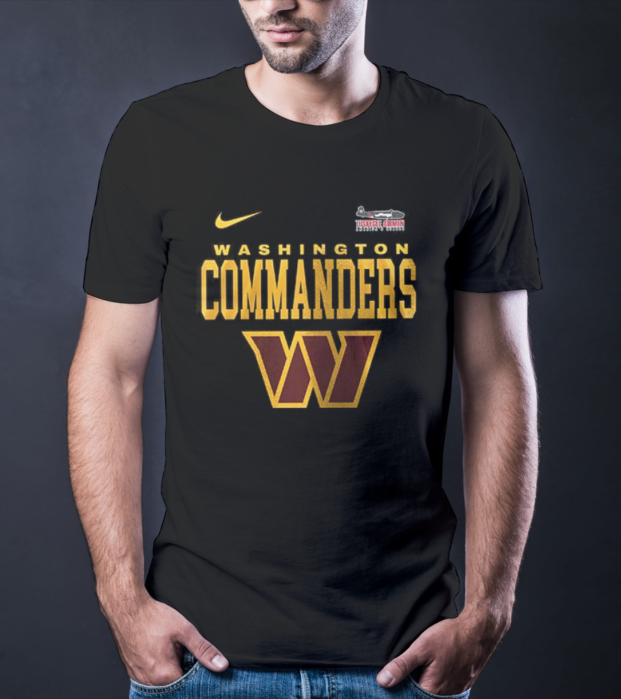 Nike Washington Commanders Tuskegee Airmen Collaboration T-Shirt