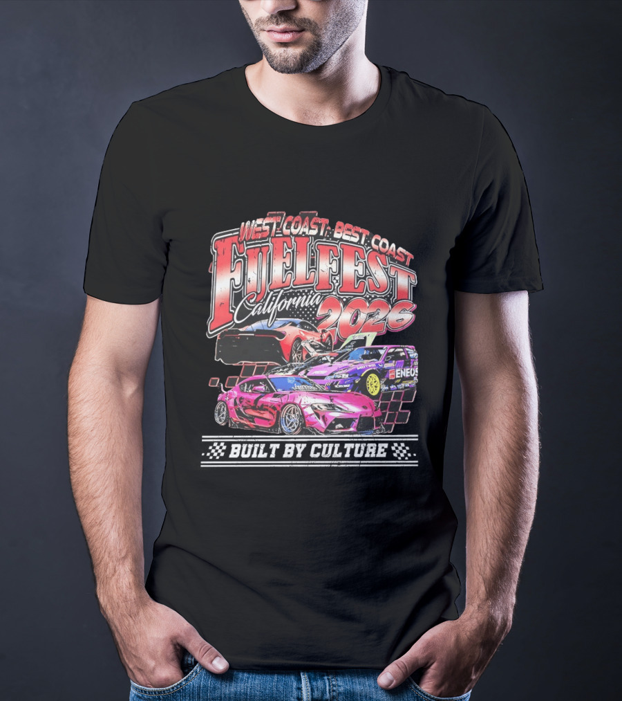West Coast Best Coast Fuel Fest California 2026 Racing Cars Enjoi Eneos Motegi T-Shirt