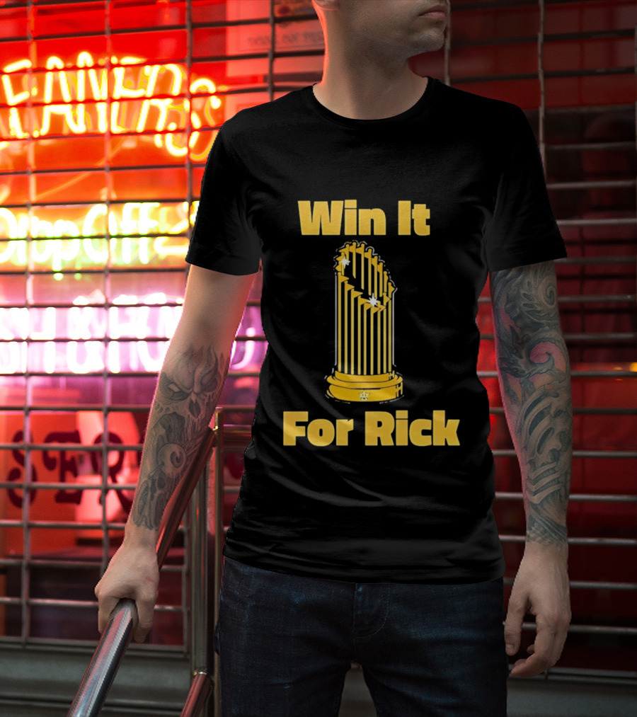 Win It For Rick Trophy Stars T-Shirt