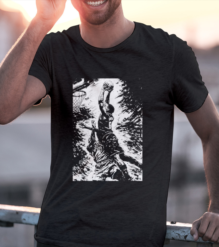 Anthony Edwards Epic Dunk Over RJ Barrett T-Shirt