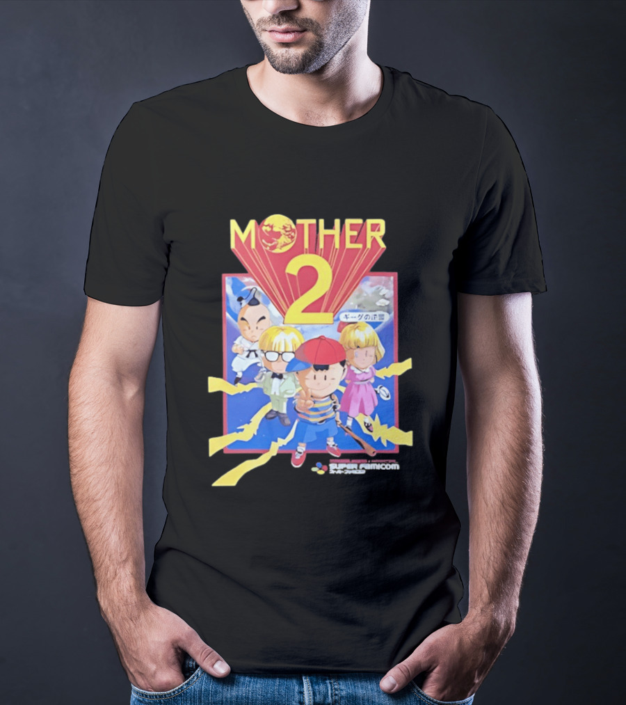 Mother 2 EarthBound Super Famicom Characters Japan T-Shirt