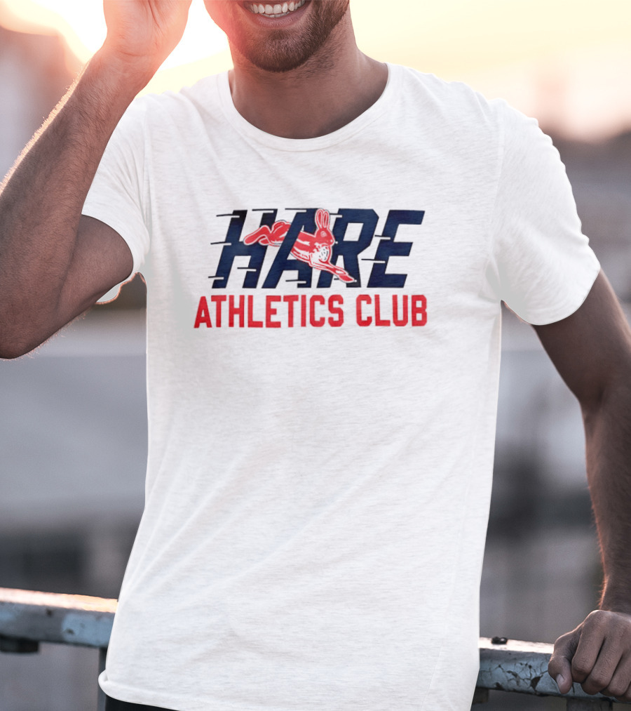 Hare Athletics Club Hare Running Hurdle Speed Training T-Shirt