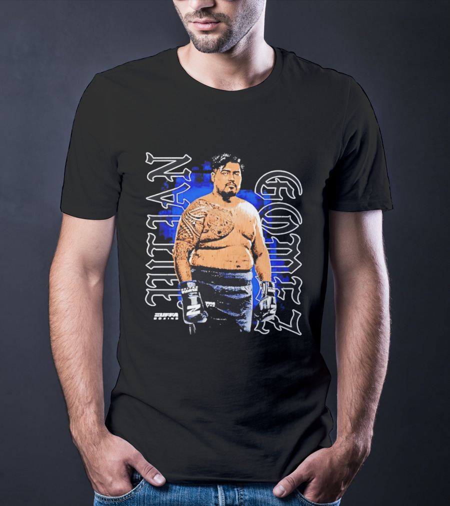 Zuffa Boxing Julian Gomez Tattoo Gloves Vertical T-Shirt