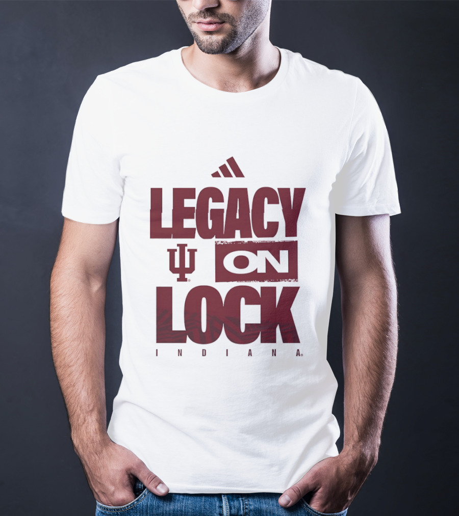 Legacy On Lock Indiana Hoosiers IU T-Shirt