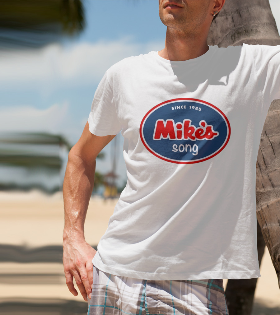 Mike's Song Since 1985 Retro Oval T-Shirt