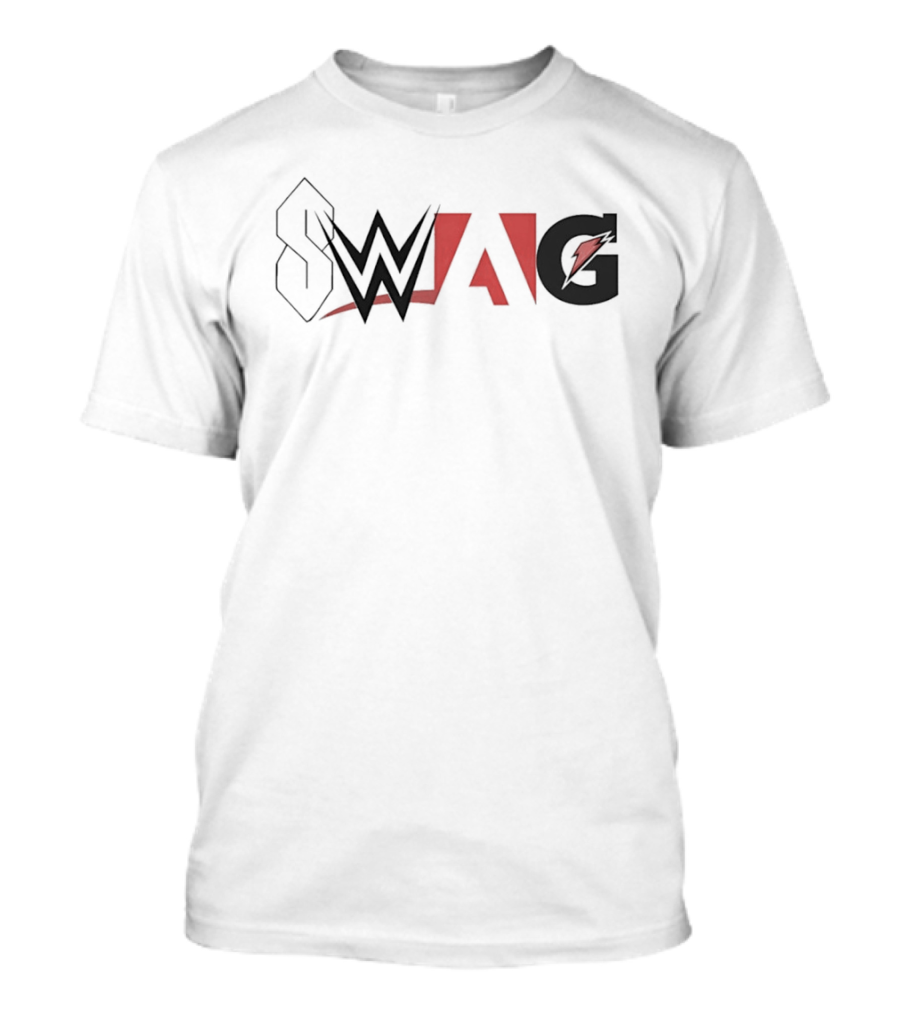 SWAG Stussy S WWE Adobe Gatorade Mashup T-Shirt