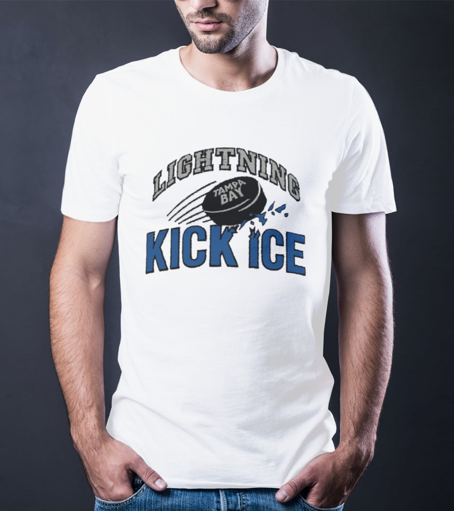 Tampa Bay Lightning Kick Ice Hockey NHL 2026 T-Shirt