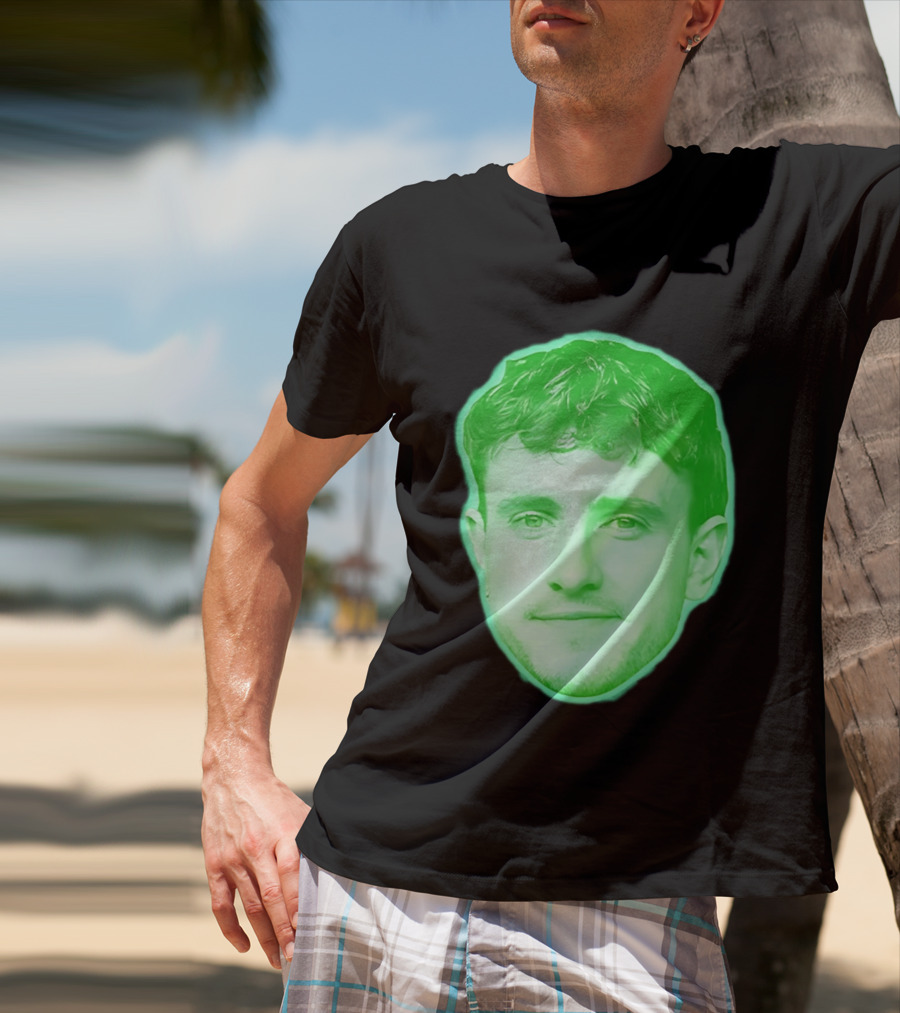 Paul Mescal Green Face St Patrick's Day 2026 T-Shirt