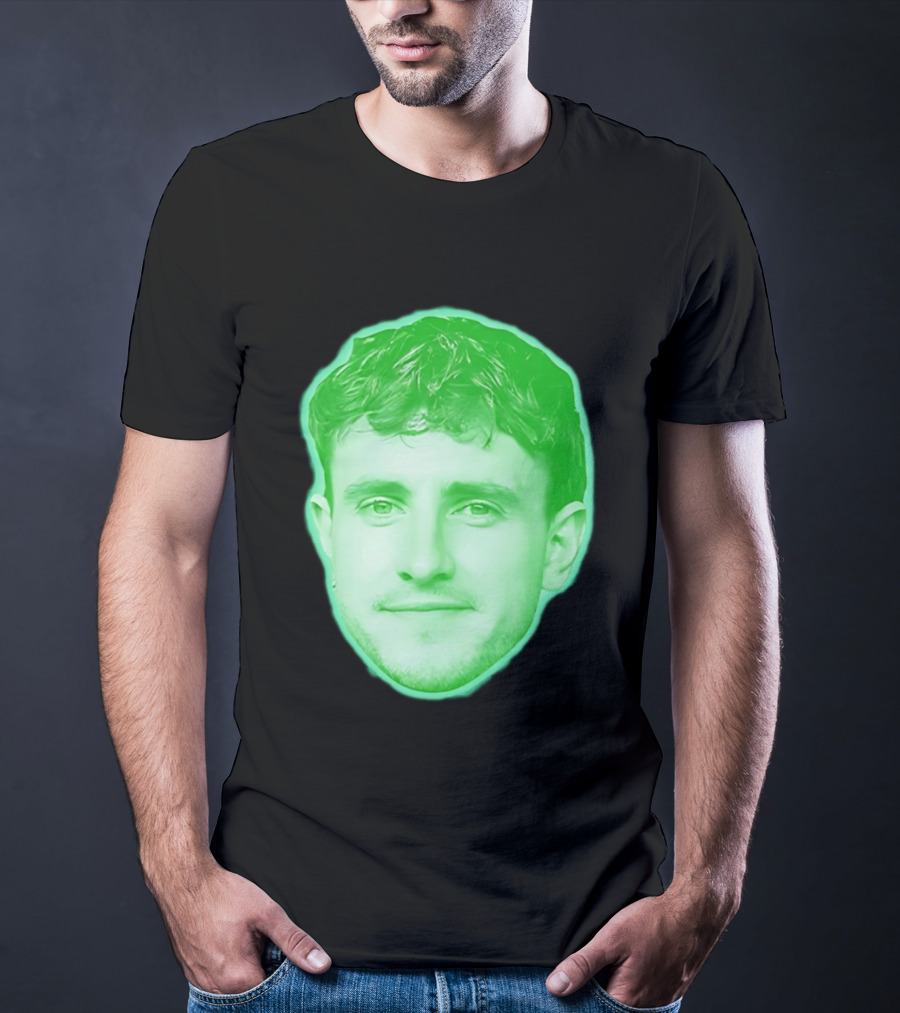 Paul Mescal Green Face St Patrick's Day 2026 T-Shirt