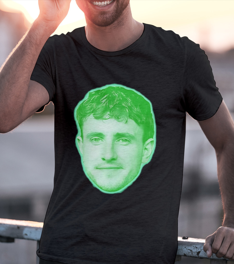 Paul Mescal Green Face St Patrick's Day 2026 T-Shirt