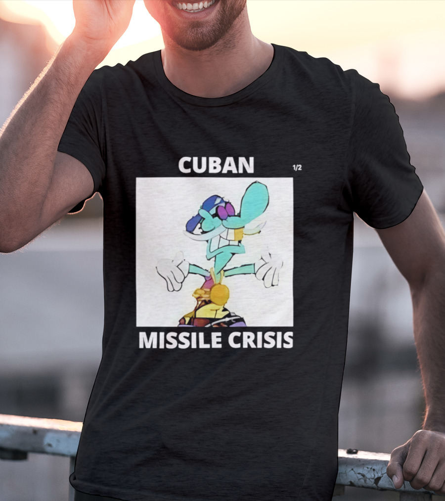 Cuban Missile Crisis Character Cartoon T-Shirt