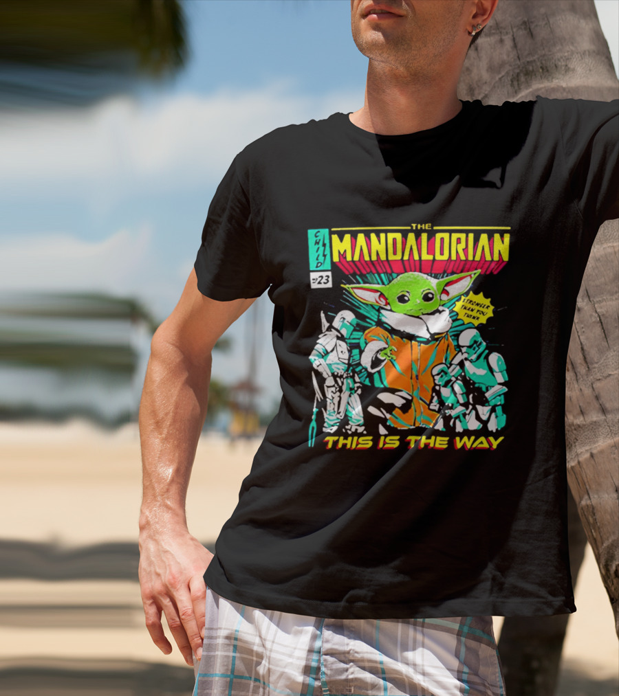 The Mandalorian Baby Yoda This Is The Way Comic Issue 29 T-Shirt
