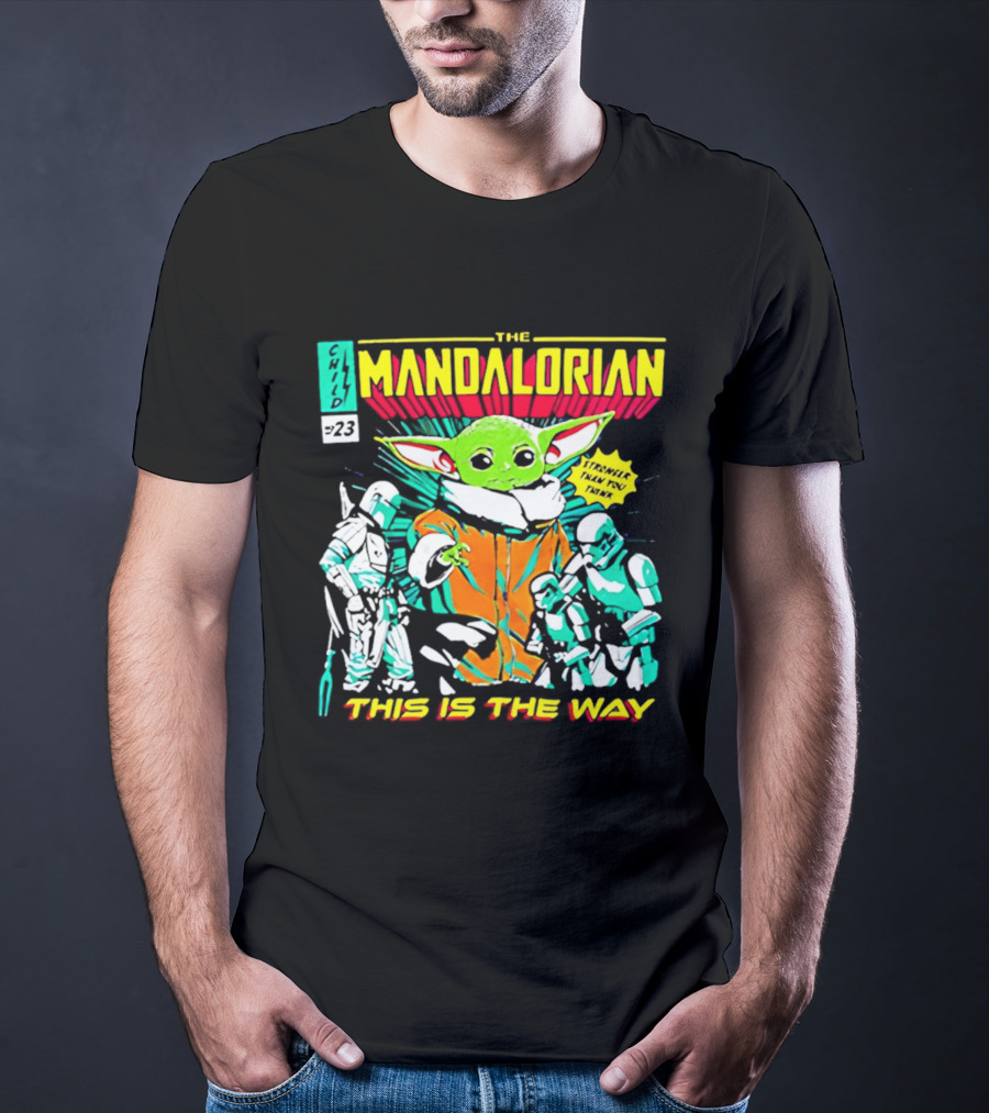 The Mandalorian Baby Yoda This Is The Way Comic Issue 29 T-Shirt
