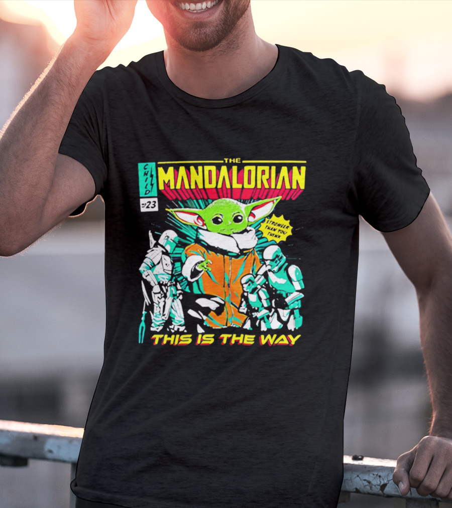 The Mandalorian Baby Yoda This Is The Way Comic Issue 29 T-Shirt