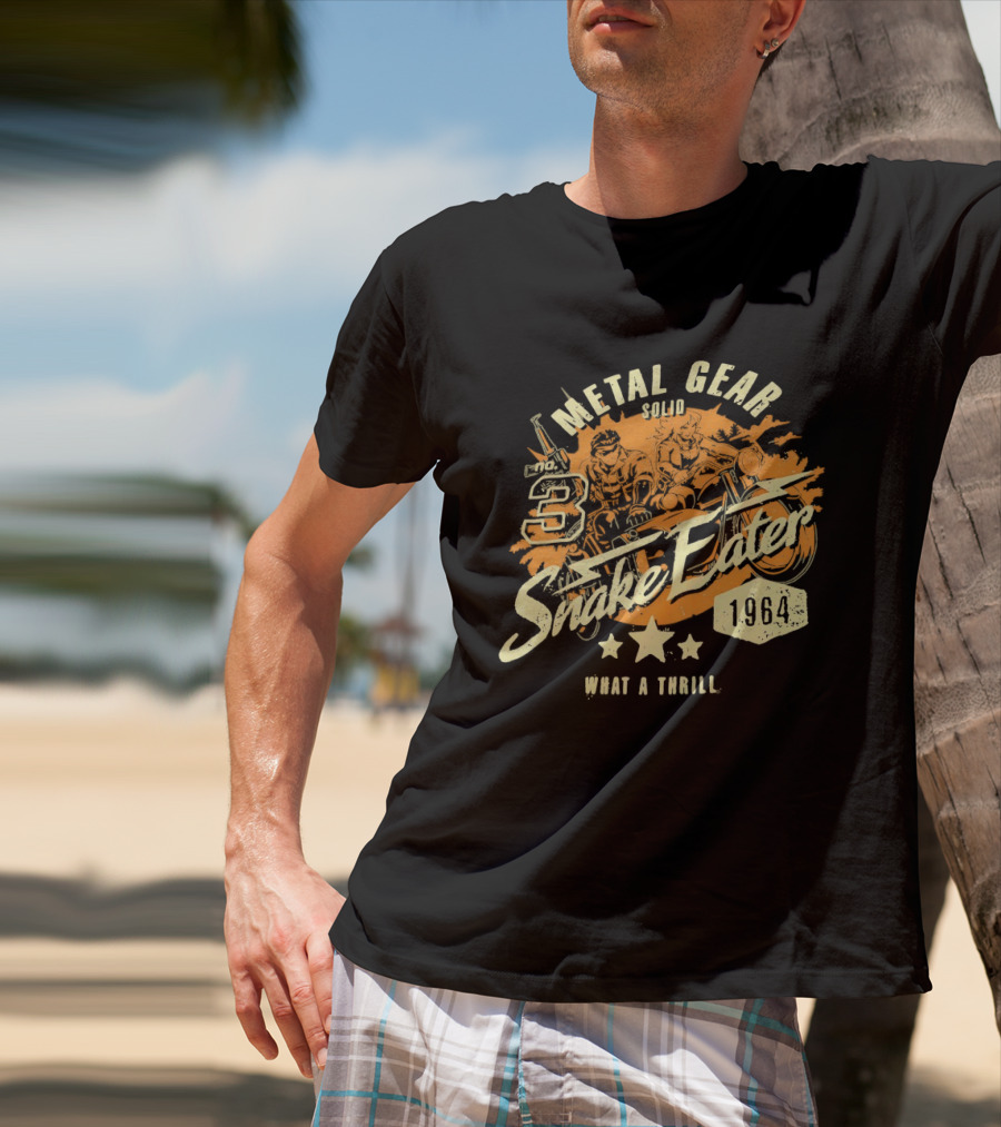 Metal Gear Solid Snake Eater 1964 What A Thrill T-Shirt
