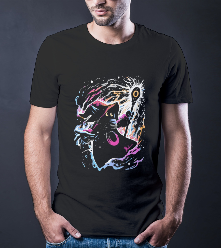 Orko Heroic Little Magician Cosmic Power Wand T-Shirt